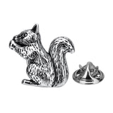 Maxbell Cute Squirrel Lapel Pin Gift Brass Exquisite for Jacket Clothing Party