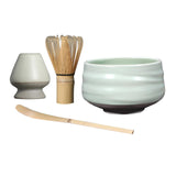 Maxbell Japanese Matcha Whisk Holder Matcha Scoop Ceramics Matcha Whisk Holder green