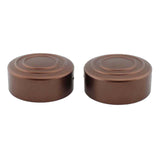 Maxbell 2Pcs Front Fork Top Cover Easy Installation for Rh1250S Direct Replaces Brown