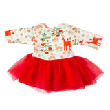 Maxbell Handmade Clothes Dress and Headwear for 18inch Girl Doll Outfits Deer