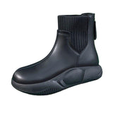 Maxbell Winter Snow Boots Insulated Ankle Boots Autumn Fashion for Walking Trail black 40yard