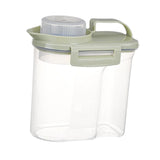 Maxbell Cereal Storage Container Storage Jars for Kitchen Baking Supplies Nuts 1.5kg Green