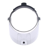 Max 2 LED Head Mount Magnifier with 5 Detachable Lenses 1.0x 1.5x 2.0x 2.5x 3.5x