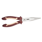 Max Needle Nose Pliers Long-nose Reach Pliers with Wire Cutter Soft Grip 8 inch
