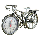 Home Decor Retro Bicycle Alarm Clock Arabic Numeral Bicycle Alarm Clock