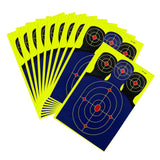 Maxbell 10Pcs Silhouette Splatter Targets 12Inchx18inch Adhesive Target Paper Target