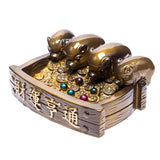 Max Resin Color Change Tea Pet Pig Figurine Statue Chinese Tea Ceremony E