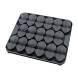 Maxbell Dog Lick Pad Wet Food Lick Pad Puppy Playing Interactive Toy Dog Licking Mat S Size Gray
