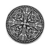 Max Norse Medieval Viking Shield Symbol Brooch Oval Celtic Shawl Sweater Pin 4