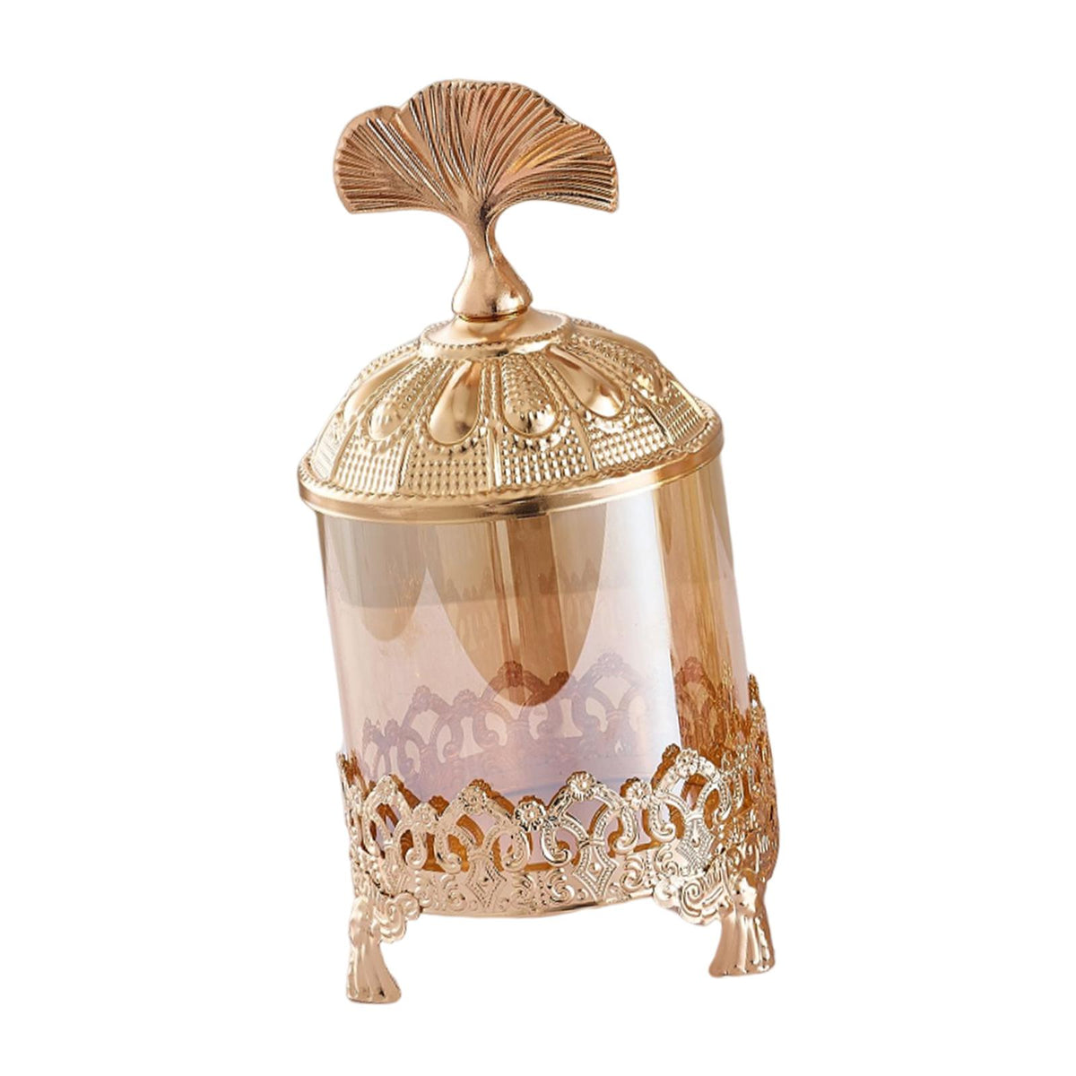 Maxbell Candy Dishes Cookie Jar Creative Elegant Candy Jar for Living Room Desk Home S