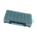 Maxbell Fishing Tackle Lure Box Squid Jig Bait Box Convenient to Carry Lightweight Blue S