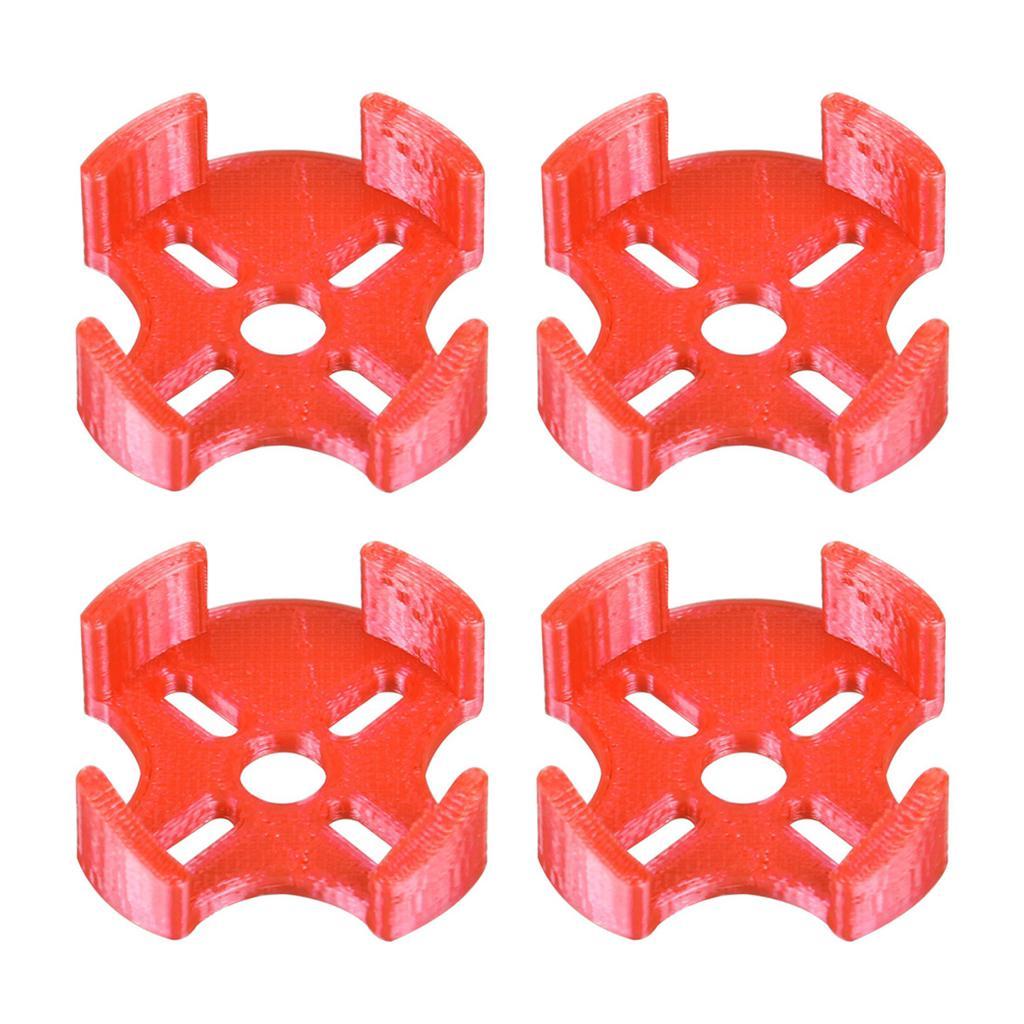 Max 4pcs 3D Printing Motor Protection Base for 2204 to 2306 FPV RC Drone Red