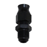 Maxbell 6 AN Female to 5/16" Male Thread Fuel Hardline Tube Fitting Black Anti-Leak