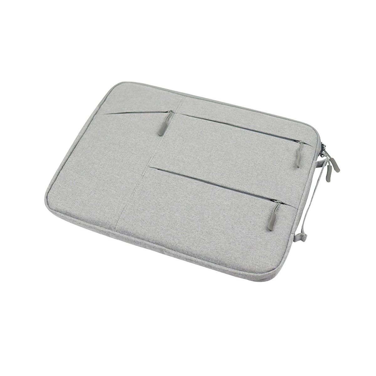 Maxbell Laptop Sleeve Bag Anti Seismic Multi Functional 6 Mesh Bags for Men Notebook grey355mmX250mmX20mm