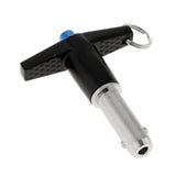 Maxbell 1 Piece T Handle Spin Hex Wrench T Handle Plug Tool 20