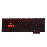 Maxbell Keyboard Replacement US Layout with Backlit for HP 17-An014 Spare Parts