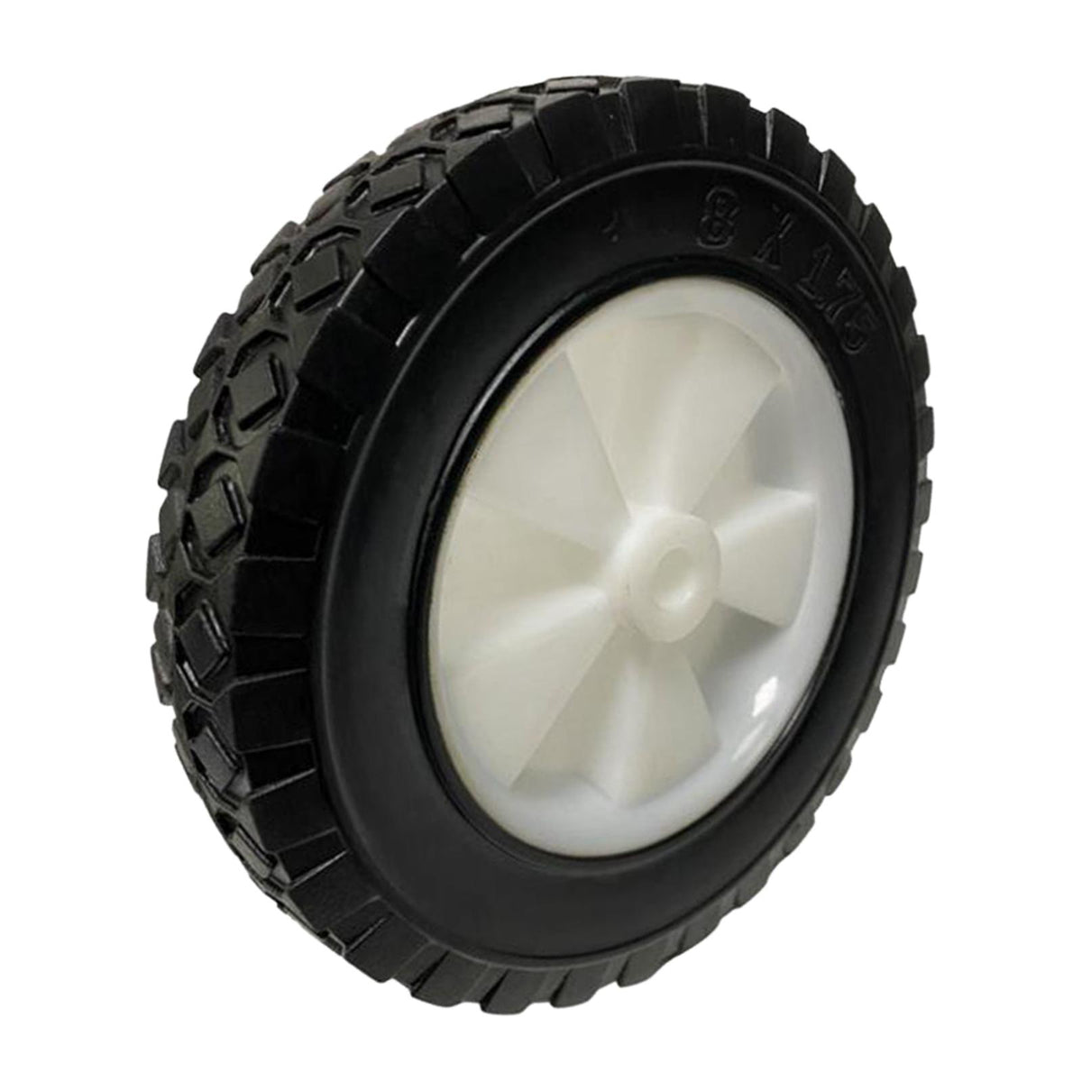 Maxbell Folding 8 inch Wagon Wheel Rubber Tire Utility Hand Cart Trolley