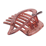 Maxbell Elegant Hair Clips Casual Headdress fashion for Work Engagement Party Light Red