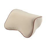 Maxbell Car Head Neck Rest Cushion Support Pillow Headrest Memory Foam Beige