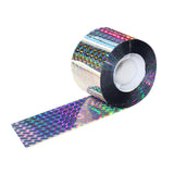 Maxbell Bird Scare Tape Stop Birds from Hitting Windows for Garden Outdoor 4.8cmx80m