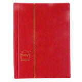 Max 120 Pieces 10 Page Coins Storage Album Money Collecting Holders Book Red