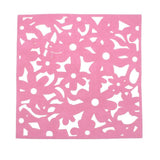 Maxbell 33mm Square Wall Hangings Decoration Foam Crafts Home Classroom Decor Pink
