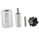 Maxbell Fork Nut Setter for 1 1/8 inch Tube Headset Nut Installer Silver