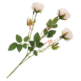 Maxbell Artificial Rose Silk Flower Bridal Bouquet for Home Wedding Decor Champagne