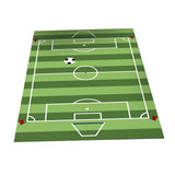 Maxbell Football Field Carpets Kids Play Nursery Soccer Area Rugs 120x160cm Stripe