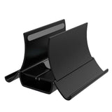 Maxbell Multifunction Vertical Laptop Stand Convenient Easy to Carry for Library Black