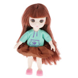 Maxbell 13 Jointed Female Doll Body Part for 16cm BJD Doll Replacements F