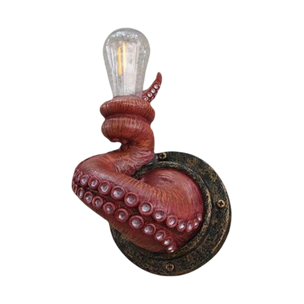 Maxbell Wall Hanging Sconce Wall Light Art Decor Courtyard Resin for Indoor Outdoor
