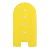 Max 4 Buttons Silicone Car Key Cover Case For Myvi New Axia SE Remote Fob Yellow