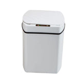 Maxbell 13L Sensor Trash Can Garbage Bucket Waste Bins for Office Kitchen Bedroom White