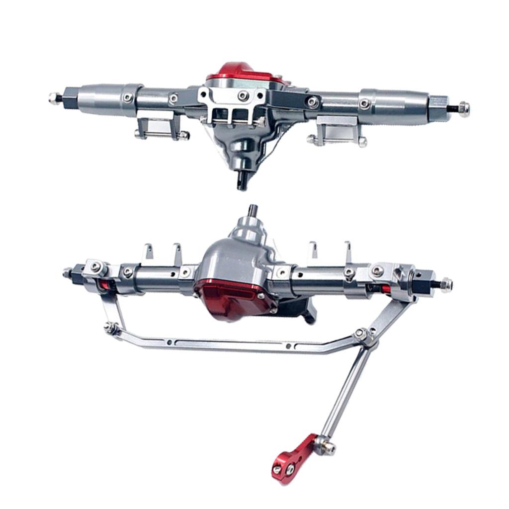 Max Front Rear Car Axle Assembly for 1:10 RC Car SCX10 axail RC4WD D90 Accessory