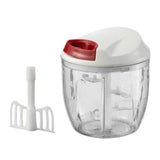 Maxbell Food Processor Powerful Easy to Clean 900ml Fruits Housewives Nuts White