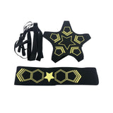 Maxbell Kick Throw Solo Practice Fits Ball 3, 4,and 5 Game Ball Hands Soccer Trainer Star