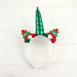 Maxbell Christmas Magical Unicorn Horn Headband Party Kid Toddlers Costume Decor 1