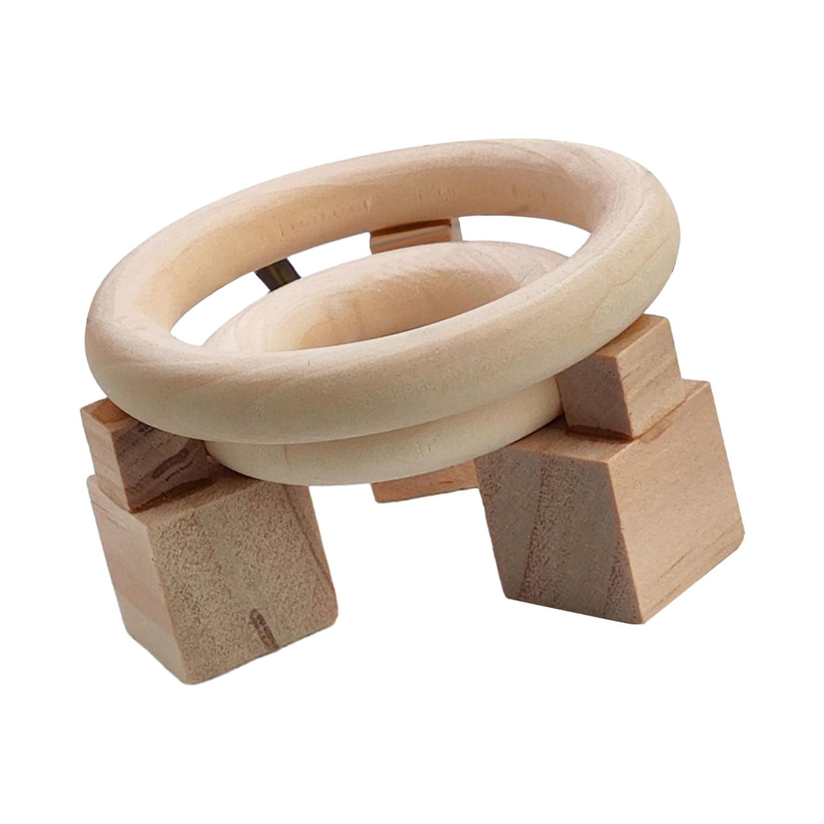 Maxbell Baseball Display Stand Wooden Baseball Stand Desk Sports Ball Display Rack