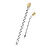 Maxbell 2 Pieces High Pressure Washer Extension Wands for Patio Cleaning Car Washing