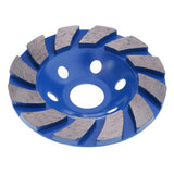 Maxbell Diamond Grinding Cup Wheel Segment Disc Grinder Concrete Stone and Washer blue 22mm