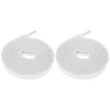 Maxbell 1 Pair Roller Inline Skate Shoelaces Skating Skates String Shoe Laces White