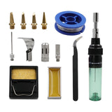 Maxbell Gas Soldering Iron Welding Repair with Replacement Tip for Jewelry Repair