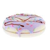 Max Realistic Artificial Donut Fake Lifelike Simulated Doughnut Decor Purple