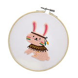 Maxbell DIY Needlework Kits Cross Stitch Craft Embroidery Starter Kit Rabbit