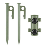 Maxbell Outdoor Awning Rod Holder Canopy Rod Holder for Picnic Canopy Traveling Green