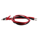 Maxbell P1040 1Set 1M 4mm Silicone Banana Plug to Crocodile Alligator Clip Test Probe Lead Wire Cable Test Leads Kits