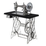 Maxbell 1:10 Alloy Diecast Sewing Machine Model Toy Desk Craft Collectibles