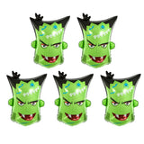 Max 5 Pieces Pumpkin Monster Aluminum Film Balloon Halloween Party Decor 49x67cm
