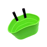 Maxbell Bike Basket Removable Waterproof Seat for Road Bike Front Handlebar Boys Green